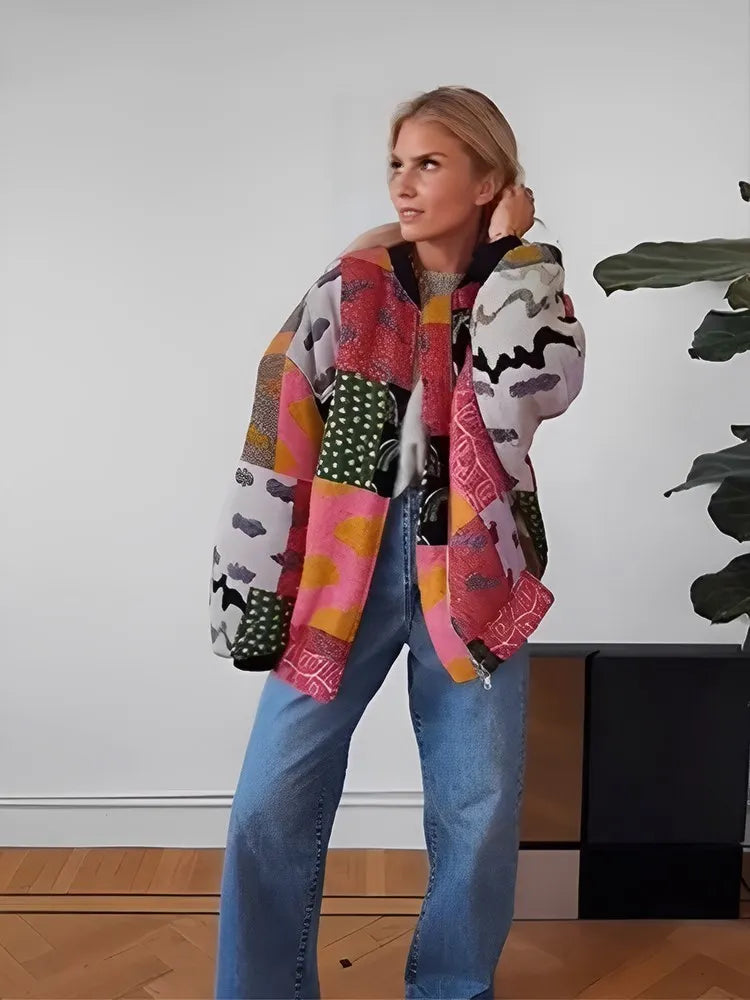 Lucia – Elegante Oversized Steppjacke für Damen