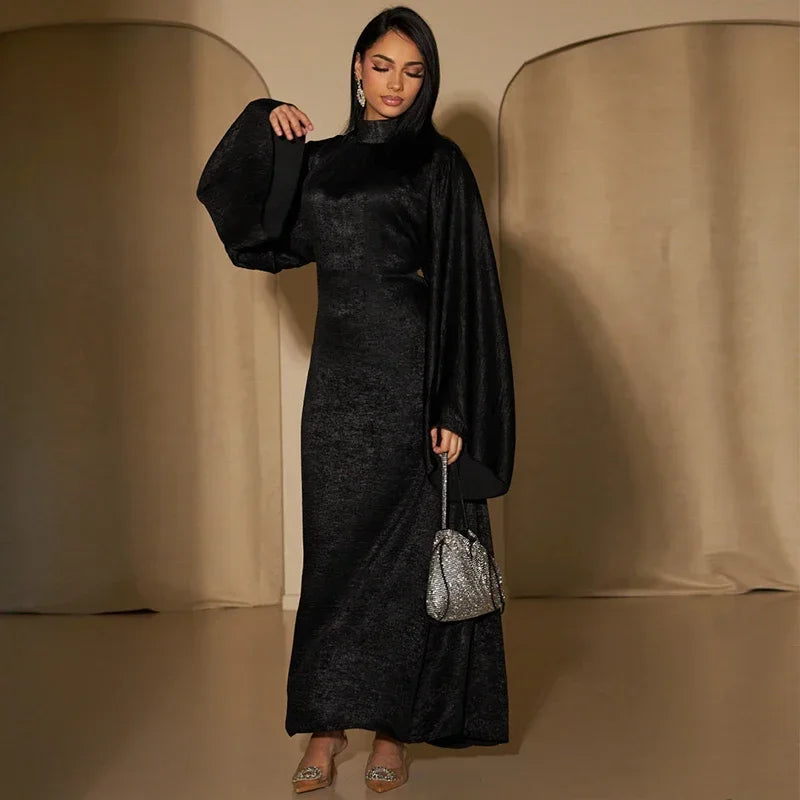 Amina – Elegante Luxus Dubai Abaya für Damen