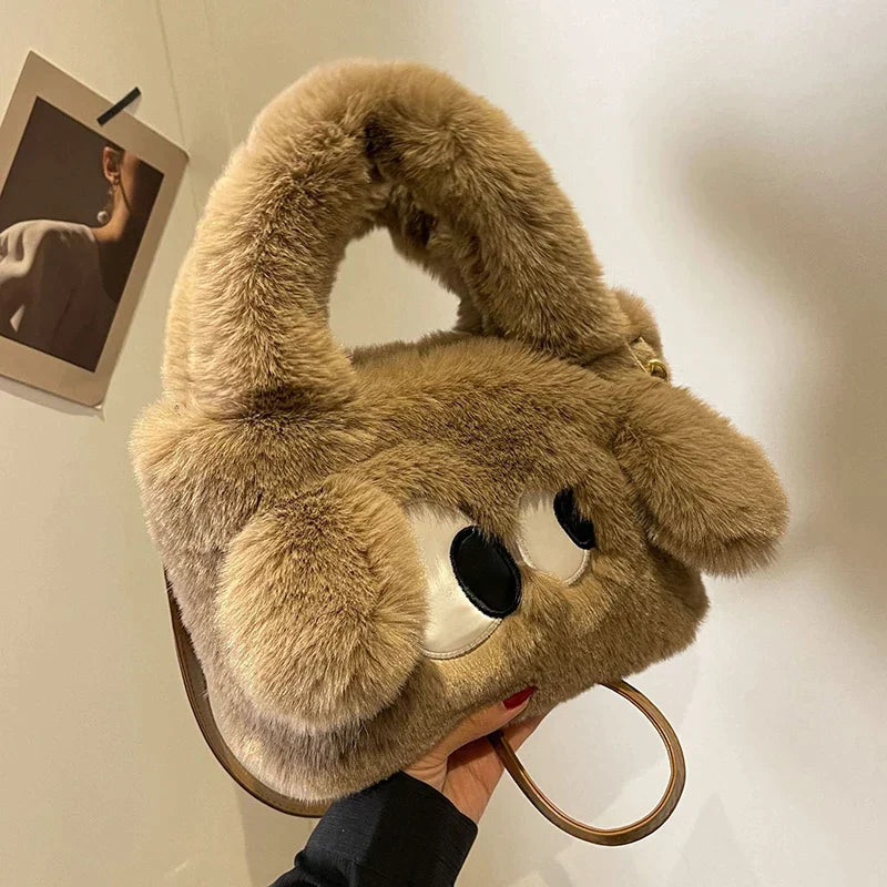 Elena – Luxuriöse Stofftasche für Kuscheltiere