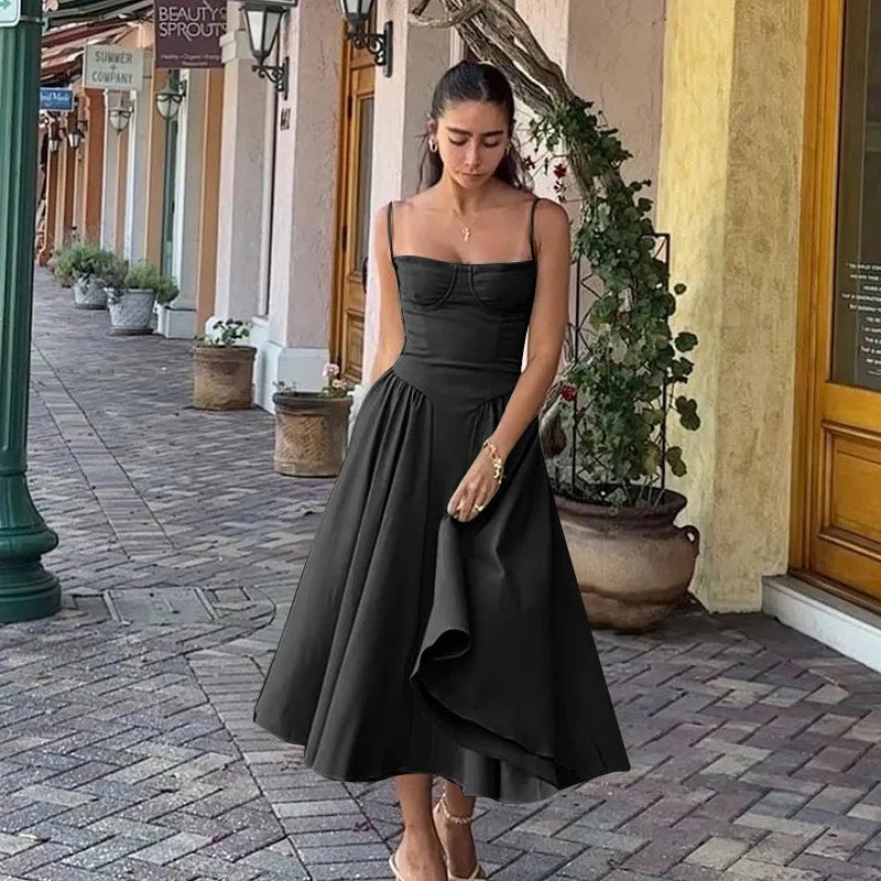 Bianca – Elegantes Damen-Trägerkleid für besondere Anlässe