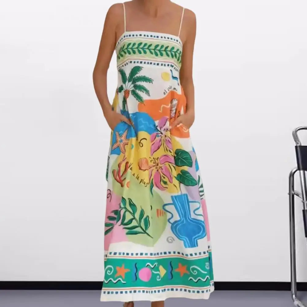 Maris – Luftiges Sommer-Maxikleid für Damen