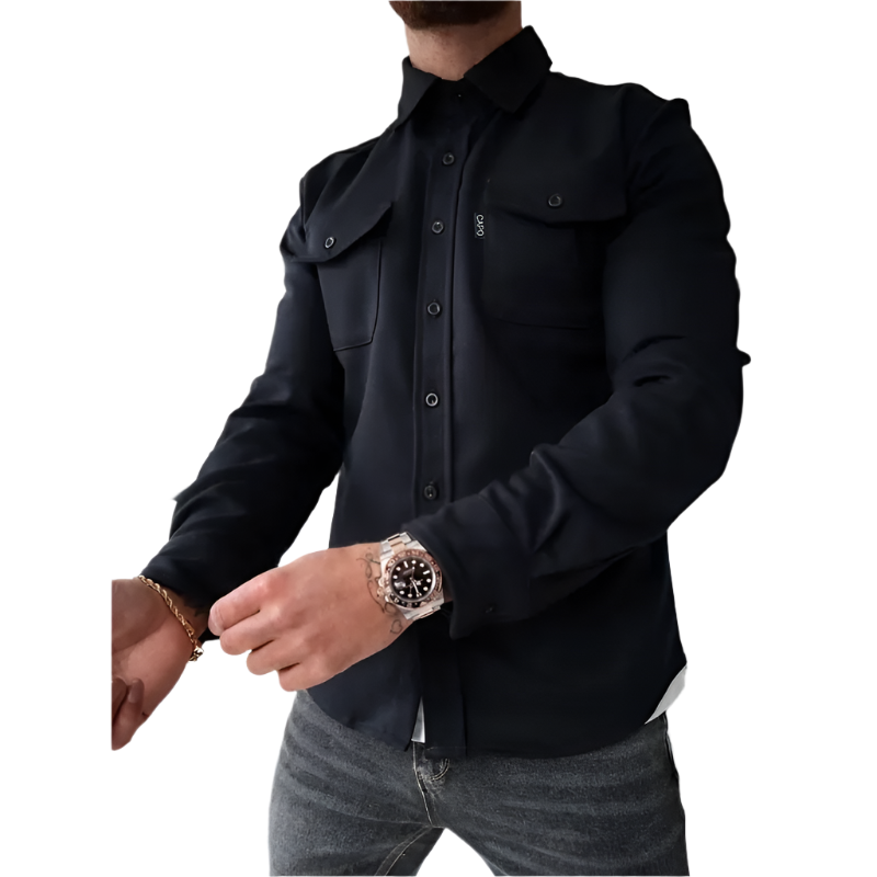 Gabriel – Elegantes Langarmshirt für Herren