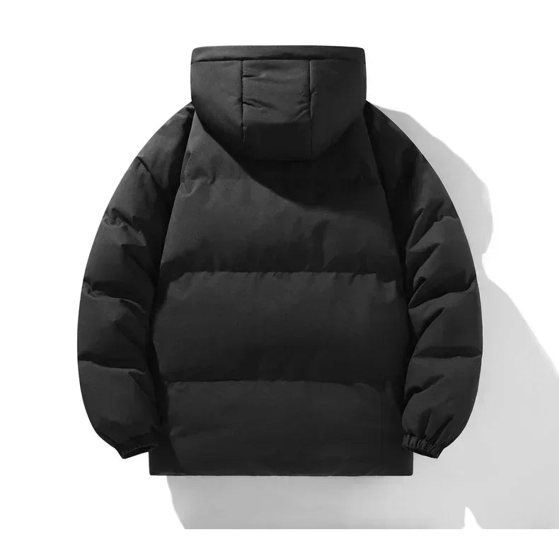 Luca – Thermal Herren-Wasserabweisende Jacke mit Abnehmbarem Kapuzen-Design