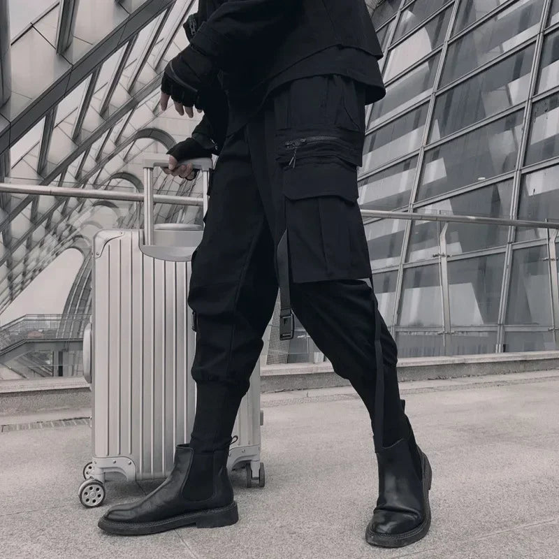 Satoshi – Streetwear-Jogger mit Bändern für Herren