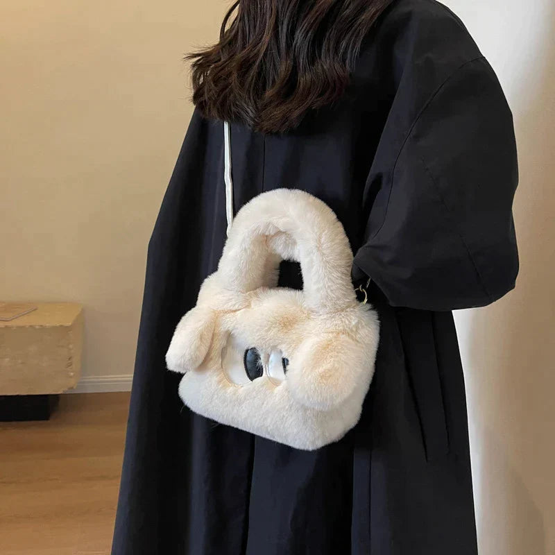 Elena – Luxuriöse Stofftasche für Kuscheltiere