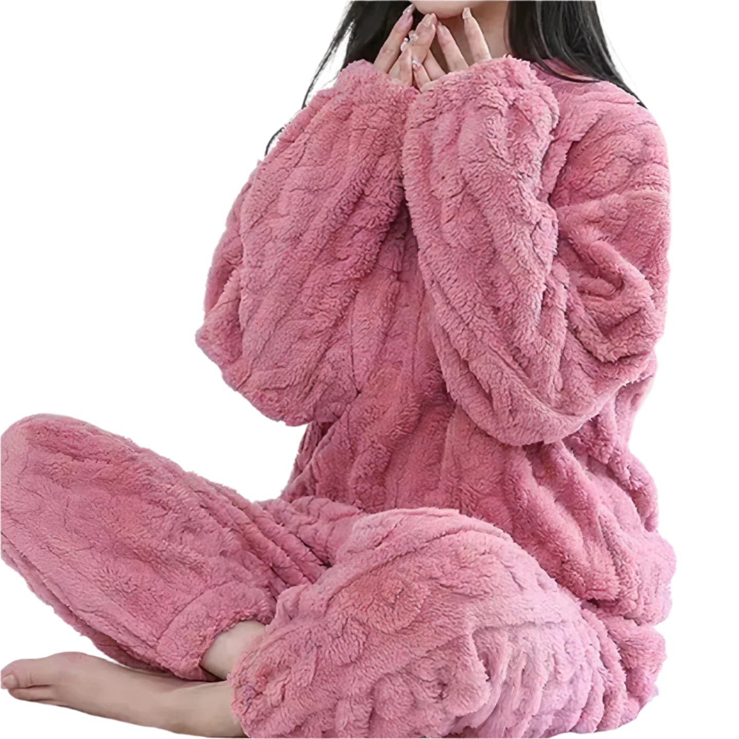 Valeria – Luxuriöses Samt-Pyjama-Set für Damen