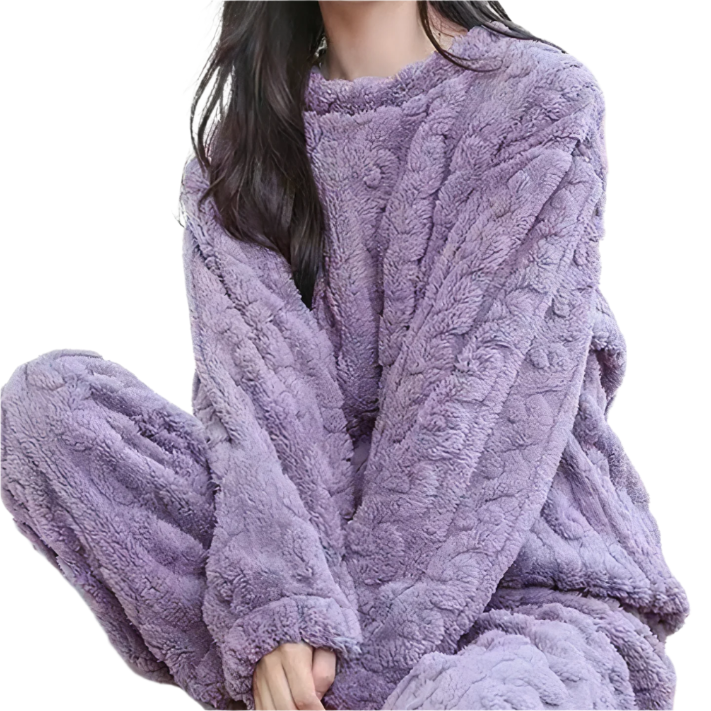 Valeria – Luxuriöses Samt-Pyjama-Set für Damen