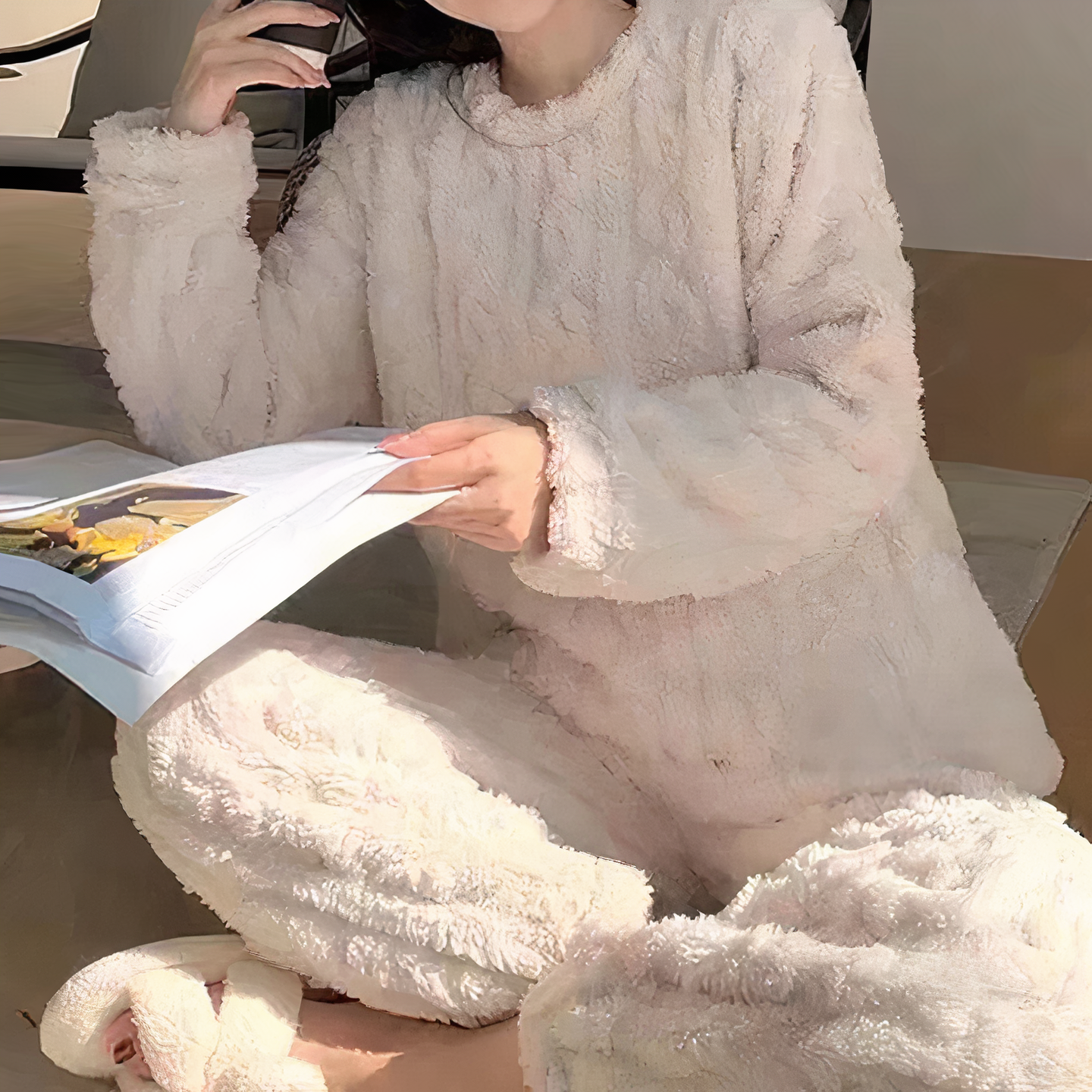Valeria – Luxuriöses Samt-Pyjama-Set für Damen