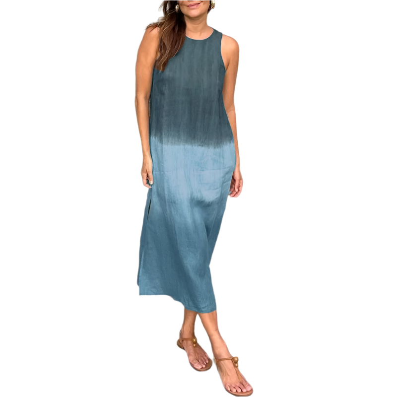 Amara – Boho-inspiriertes Damen Patchwork-Maxikleid
