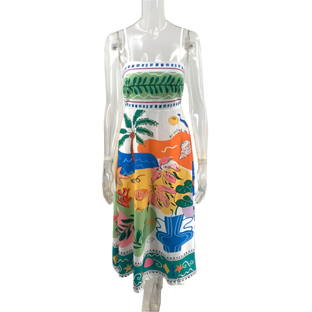 Maris – Luftiges Sommer-Maxikleid für Damen