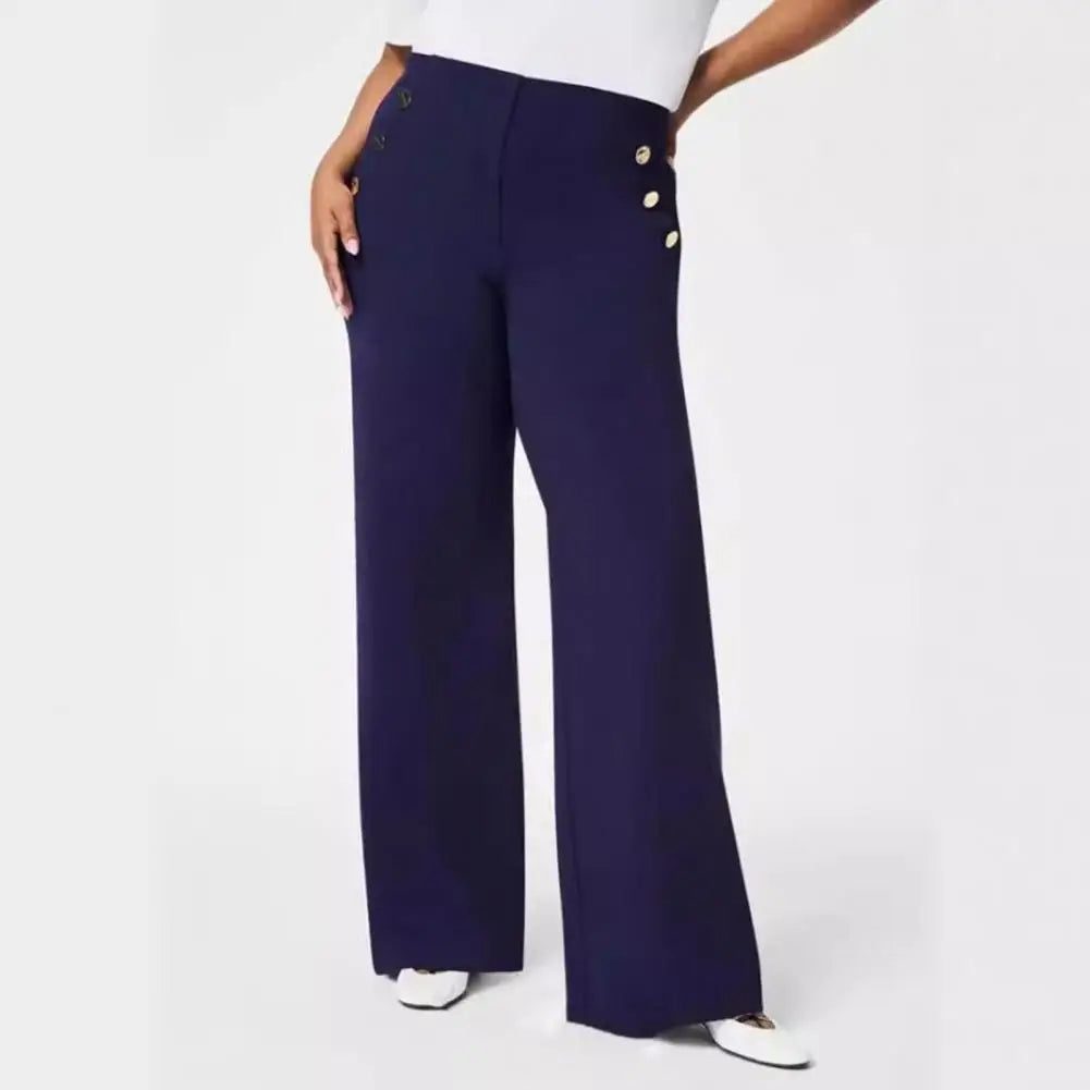 Sophia – High-Waist Weite Damenhose