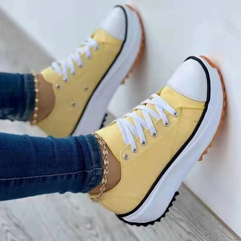 Giulia – Stylische Damen-Canvas-Sneaker
