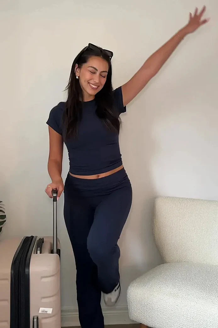 Giulia – Bequemes Baumwoll-Lounge-Set für Damen