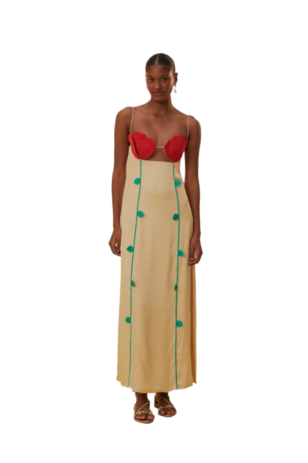 Lorenza – Tropische Eleganz Maxikleid für Damen