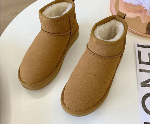 Francesca – Elegante Fleece Boots für Damen