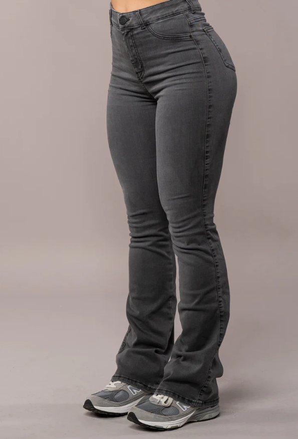 Chiara – Damen-Stretch-Jeans mit weitem Bein