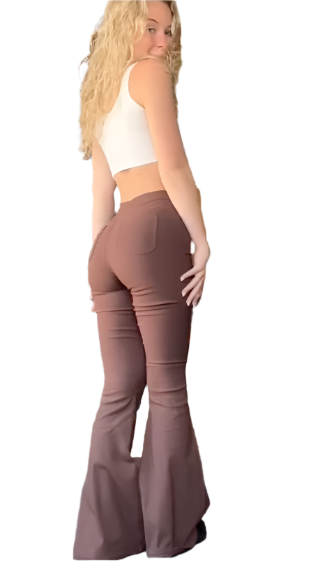 Chiara – Damen-Stretch-Jeans mit weitem Bein