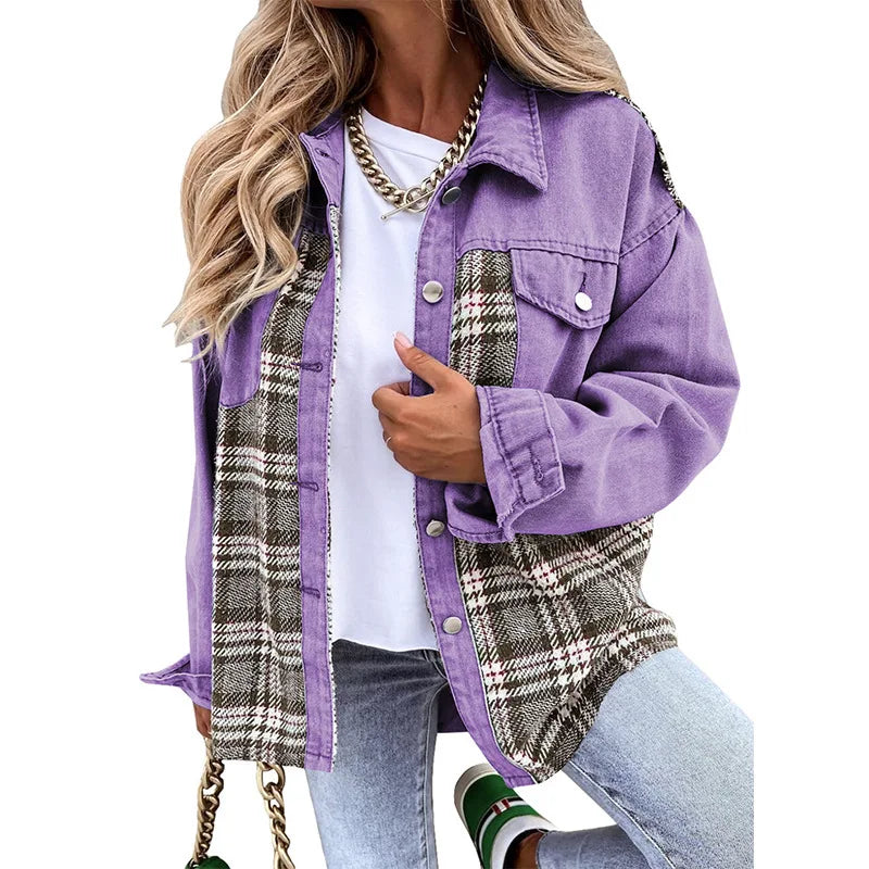 Isabelle – Karierte QuadroElegante Strickjacke für stilvolle Winterabende für Frauen