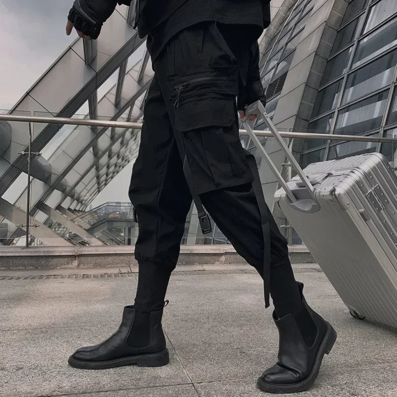 Satoshi – Streetwear-Jogger mit Bändern für Herren