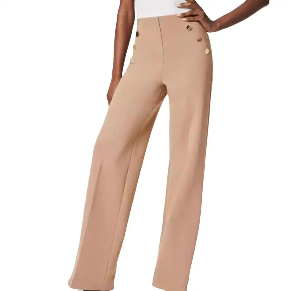 Sophia – High-Waist Weite Damenhose