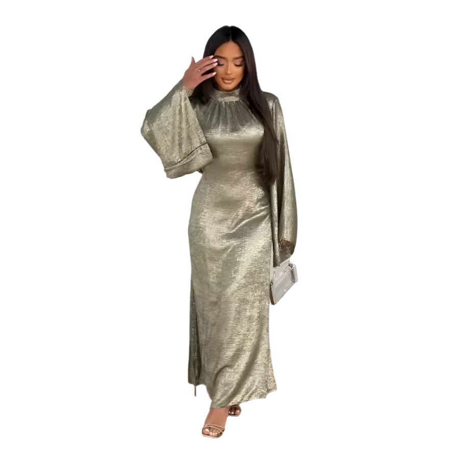 Amina – Elegante Luxus Dubai Abaya für Damen