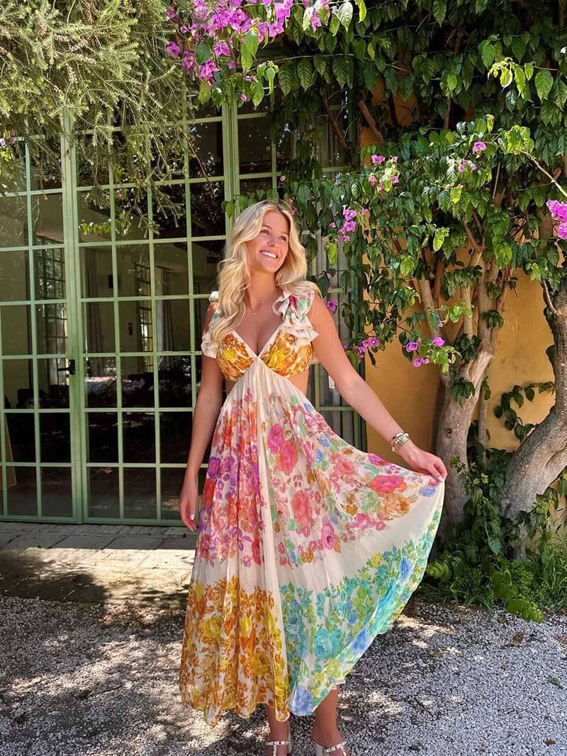 Elena – Elegantes Damen Maxikleid