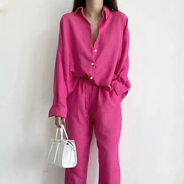 Giulia – Weiches Damen-Hosenset
