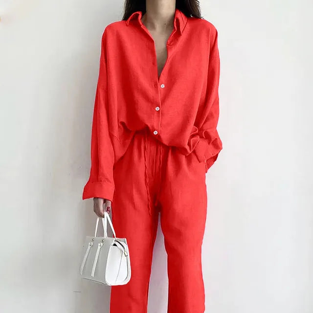 Giulia – Weiches Damen-Hosenset