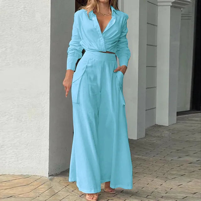 Giulia – Weiches Damen-Hosenset