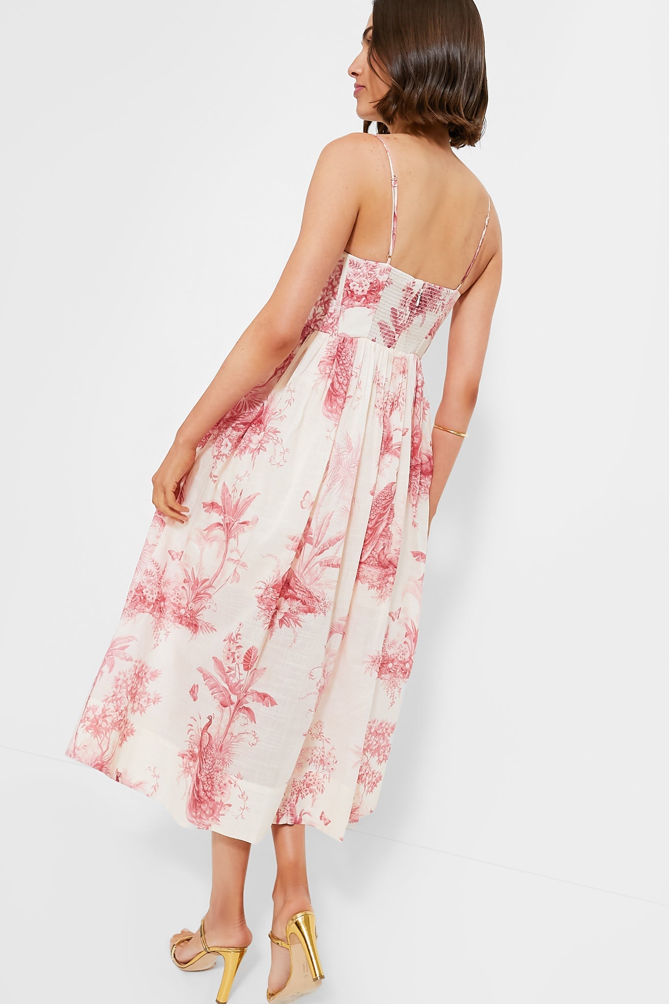 Martina – Elegantes Baumwoll-Midikleid für Damen