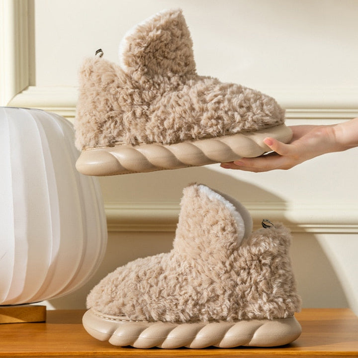 Francesca – Flauschige Fleece-Stiefel für Damen
