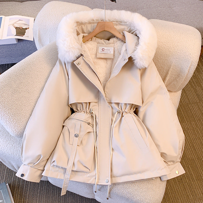Isabella – Luxuriöser Damenwintermantel mit Pelzdetails