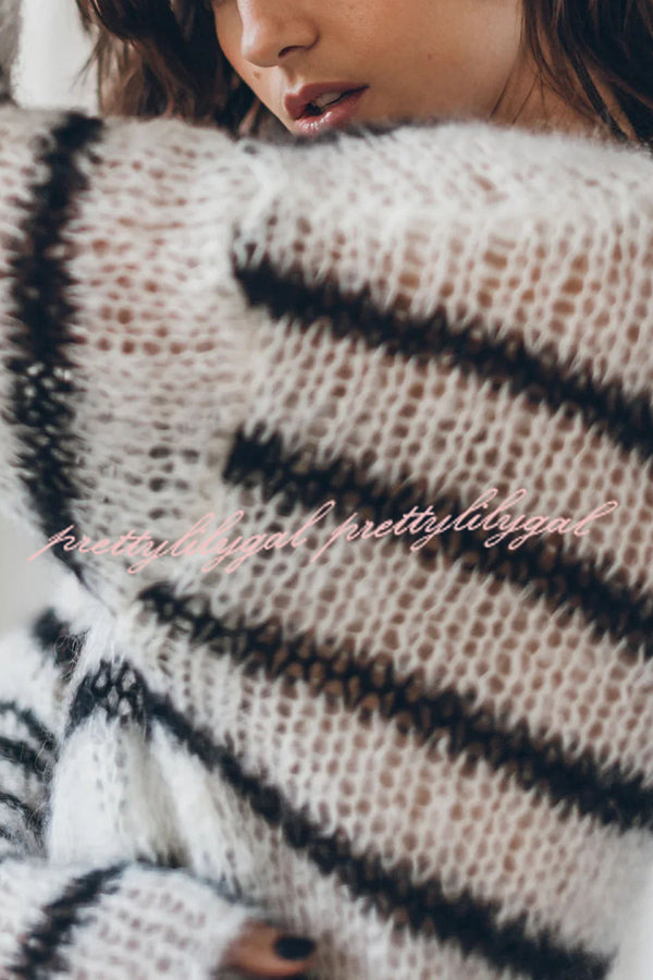 Sophia – Bequemer Gestreifter Pullover für Frauen