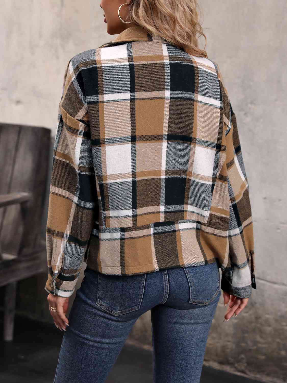 Sofia – Klassische Karierte Jacke für Damen