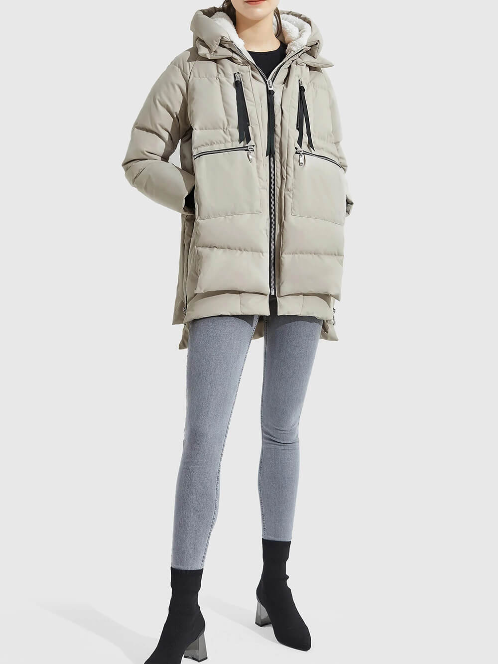 Aurélie – Arctic Elegance Damen Winterjacke