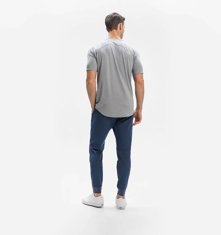 Luca – Lässige Schlanke Sommerhose mit Elastischem Bund für Herren