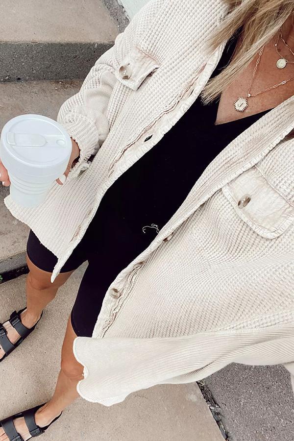 Amélie – Bequeme Sherpa Damen Shirtjacke