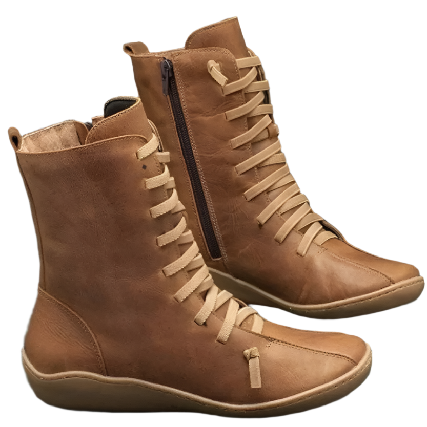 Lorenza – Zeitlose Stiefel aus Naturleder für Damen