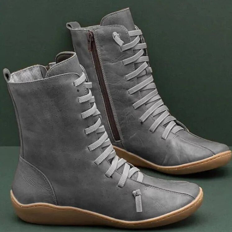 Lorenza – Zeitlose Stiefel aus Naturleder für Damen