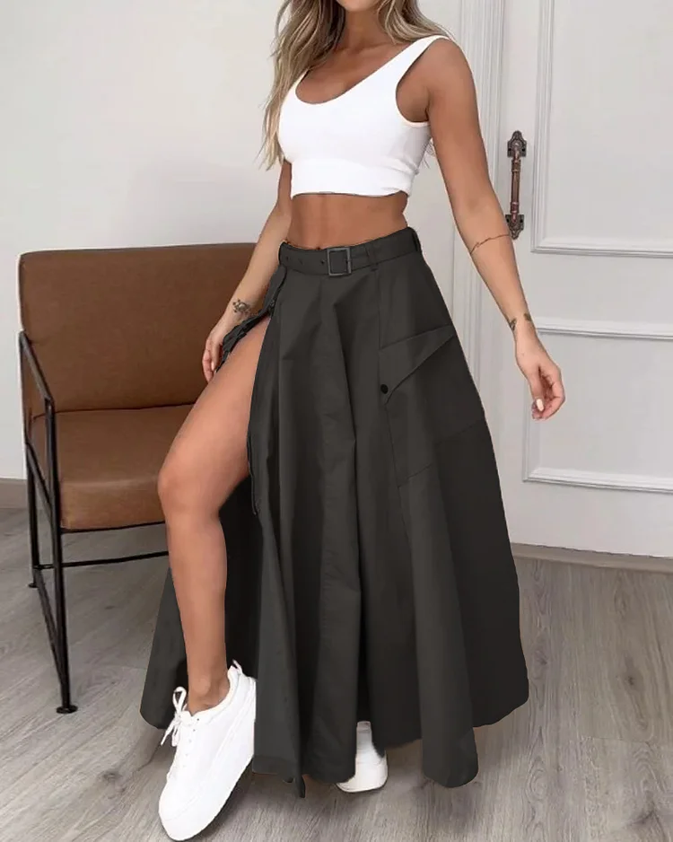 Sofia – Eleganter Midirock für Damen