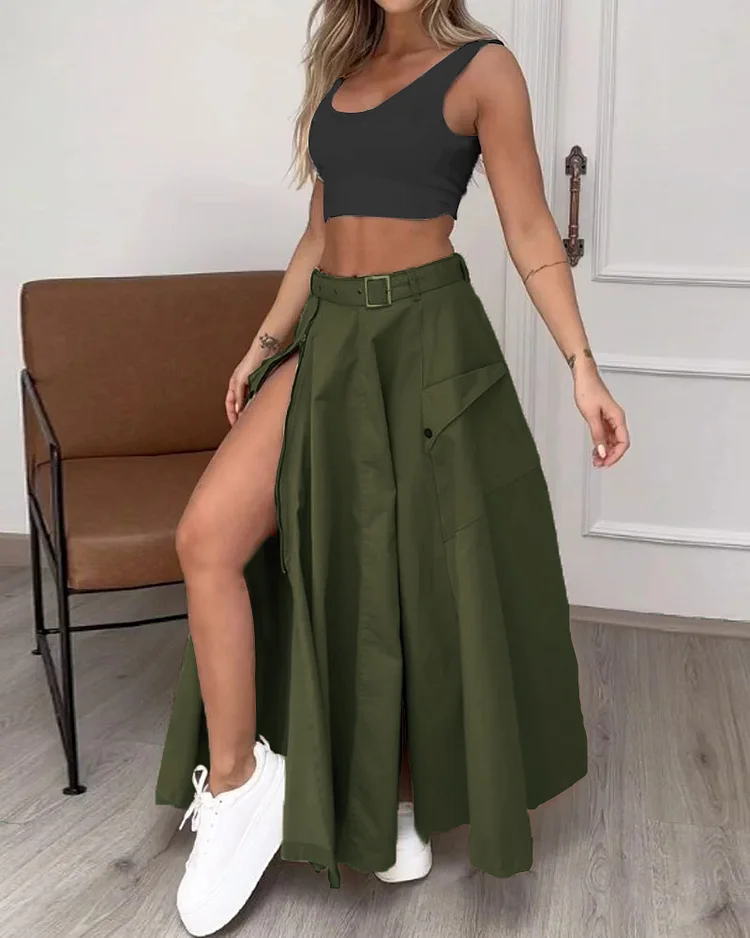 Sofia – Eleganter Midirock für Damen