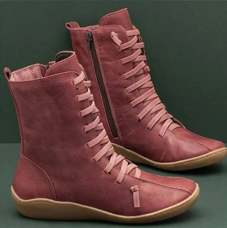 Lorenza – Zeitlose Stiefel aus Naturleder für Damen