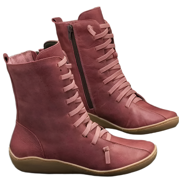 Lorenza – Zeitlose Stiefel aus Naturleder für Damen
