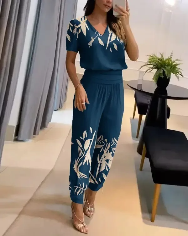 Giovanna – Stilvolles Damen-Top und Hosen-Set