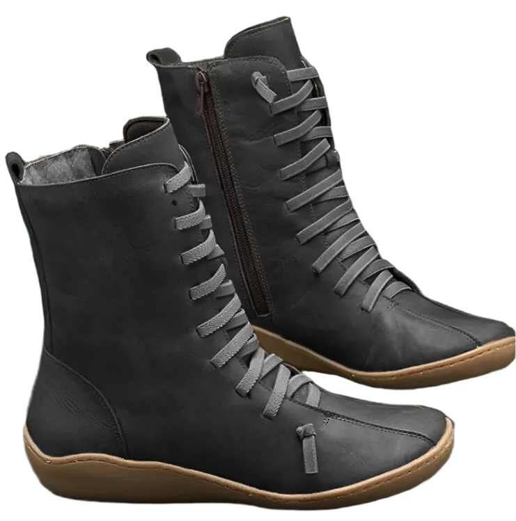Lorenza – Zeitlose Stiefel aus Naturleder für Damen