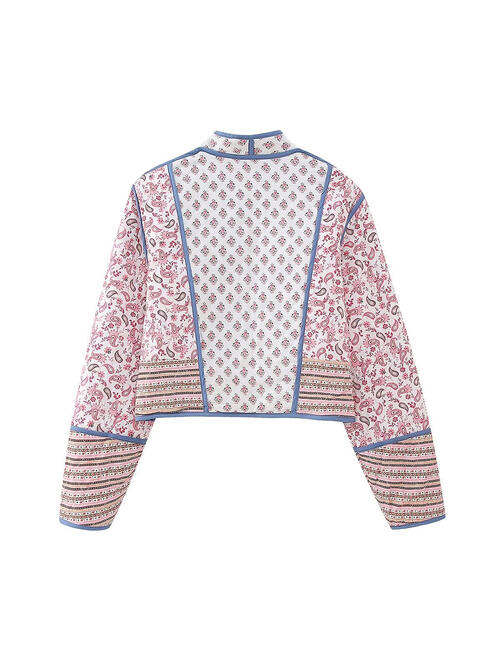 Amaya - Damen Stepp-Reversible Winterjacke