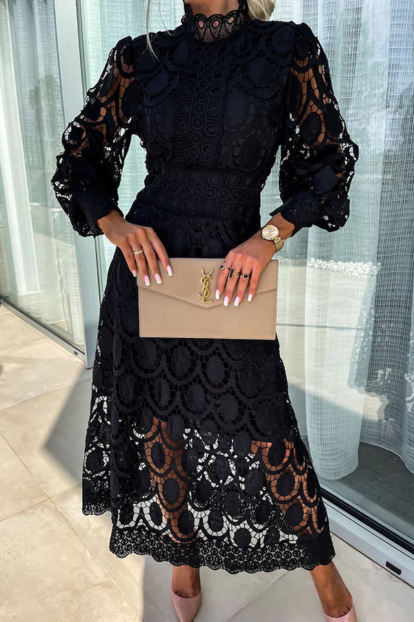 Isabella – Exquisites Leon Romantisches Spitzenkleid für Frauen
