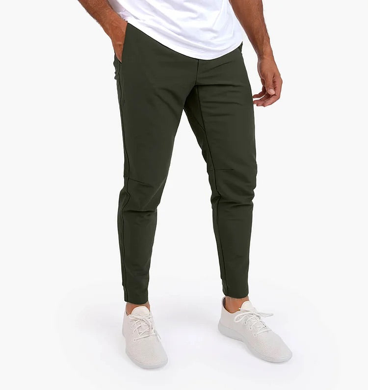 Luca – Lässige Schlanke Sommerhose mit Elastischem Bund für Herren