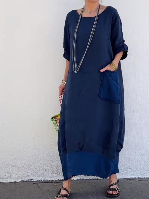 Elena – Fließendes Damen-Maxikleid