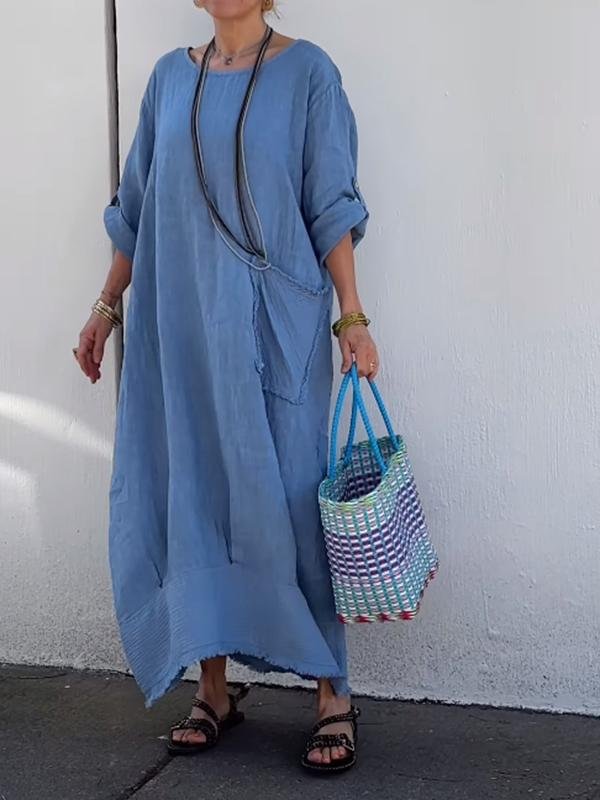 Elena – Fließendes Damen-Maxikleid